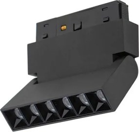 Italux Magnetic Norman TRM-79392-6W-4K-BK Sínreflektor 6x6W/LED 4000K 540lm IP20