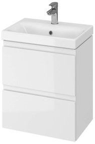 Cersanit Moduo szekrény 49.5x34.5x57 cm Függesztett, mosdó alatti fehér S929-006