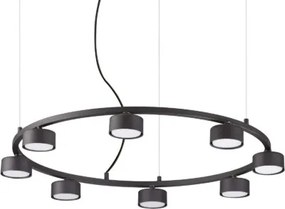 FĂŒggesztĂ©k Fekete MINOR IDEAL LUX 235547