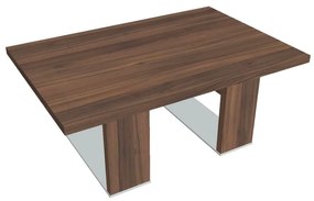 Verno+ S dohányzóasztal 120 x 80 cm, dió / vanília