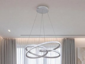 LED függesztett lámpa + távirányító 80 W – J4389/W