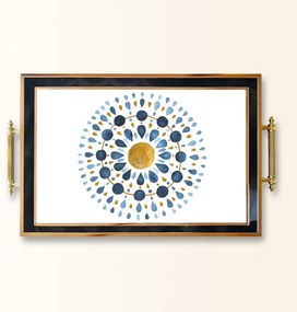 Üveg tálca, 38×24 cm – TPA9801