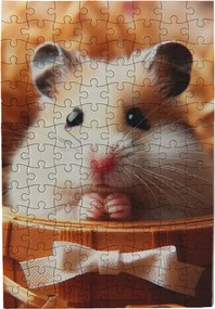 Hörcsög Puzzle Hörcsög 120 db-os 20x30 cm Kirakós