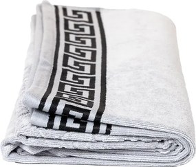 POSEIDON Strandtörölköző szürke 165x90cm