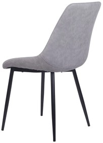 Étkezőszék szett 2 db Masar (világosszürke). 1009942