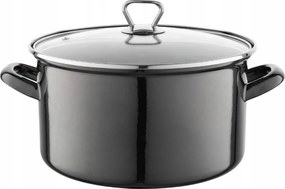 Hagyományos Zománcozott Edény Magas Metalico Minden Tűzhelyhez 24cm 5,6L