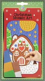 Karácsonyi Gingerbread House habszivacs mozaikos kreatív szett
