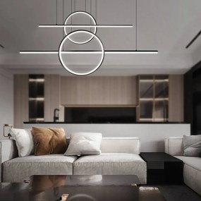 DomenoLED DL-G07 594 Függőlámpa 75W/LED 4000K 6000LM