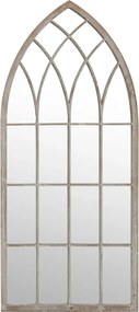 vidaXL homokszínű tükör beltéri használatra 70 x 30 cm