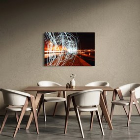 A fényhullámok képe (90x60 cm)