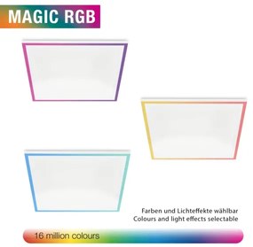 Telefunken 321206TF - LED RGBW Dimmelhető lámpa LED/18W/230V 3000-6500K + távirányító