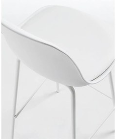 Fehér bárszék (ülésmagasság 65 cm) Brighter – Kave Home