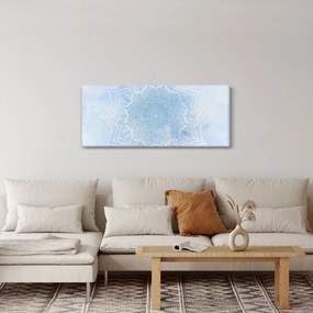Kép - Téli mandala (120x50 cm)