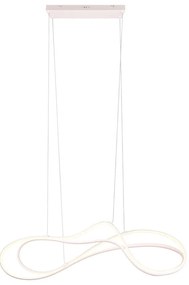 Fehér LED függőlámpa fém búrával Nala – Trio Select