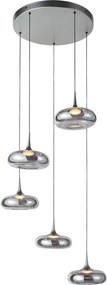 Italux modern függeszték tenele ezüst itxpnd-24028-5a-silv