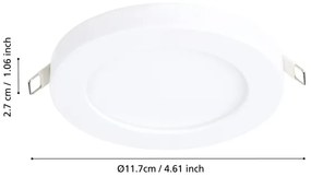 Eglo 900935 - LED beépíthető mennyezeti lámpatest FUEVA FLEX LED/5,5W/230V 4000K fehér