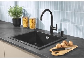 GROHE 1021652430 - CONTEMPORARY 500 ml fekete folyékony szappanadagoló