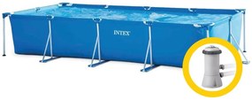 Intex Frame Family medence 4,5 x 2,2 x 0,84 m szűrőberendezéssel
