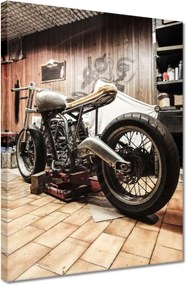 Vászonkép 30x40 Motorkerékpár felújítás