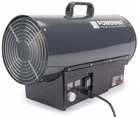 Gázüzemű hőlégfúvó termosztáttal és LCD kijelzővel 45KW PM-NAG-45GLN