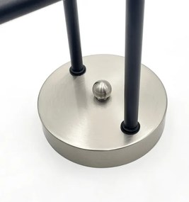 Brilagi - Felületre szerelhető csillár MALIVA 4xE14/15W/230V matt króm/füstszínű