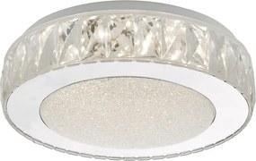 DAR LIGHTING AKE5208 AKELIA Kerek Mennyezeti Lámpa Átlátszó LED IP20