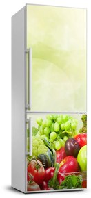 Hűtő matrica Zöldség és gyümölcs FridgeStick-70x190-f-105452592