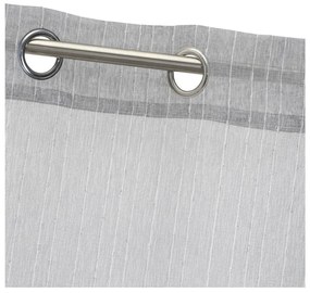 Szürke fényáteresztő függöny 140x260 cm Vertical Thread – Casa Selección
