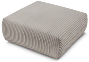 Világosszürkés bézs kordbársony lábtartó Lucien – Bobochic Paris