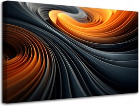 Vászonkép Absztrakt Örvény Spirálok 80x50