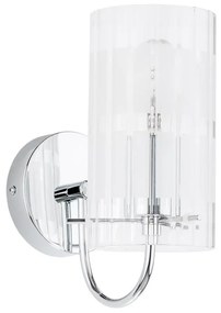 ITALUX MBM1957-1 - Fali lámpa MAX 1xE27/60W/230V króm