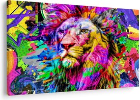 Kép - Oroszlán 3D-s képe (90x60 cm)
