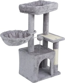 Macska kaparófa 40x30x80 cm, szürke