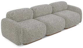 Szürke moduláris kanapé 270 cm Ailani – Makamii