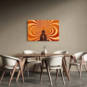 Egy szobrocska képe (90x60 cm)