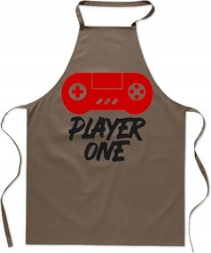 Konyhai kötény Player One Játékos