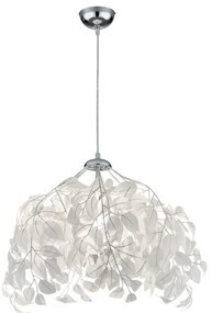Pendant Leavy fehér függőlámpa, magasság 150 cm - Trio