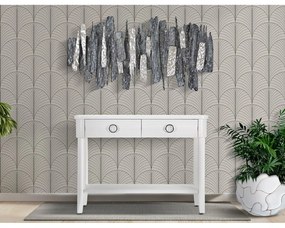 Fehér jegenyefenyő konzolasztal 40x110 cm Shine – Mauro Ferretti