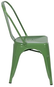 Zöld fém étkezőszék szett 2 db-os – Ixia