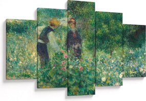 Kép - Auguste Renoir, Picking Flowers, reprodukciók (150x105 cm)