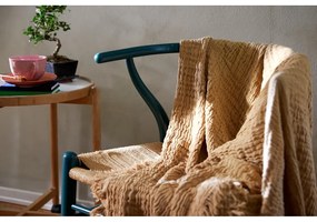 Bézs ágytakaró franciaágyra 240x260 cm Reloved – JUNA