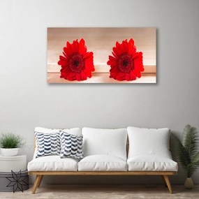 Vászonkép falra virágok növények 100x50 cm