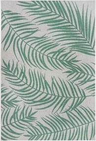 Zöld szizál szőnyeg,lapos külső-belső teraszra 160x230