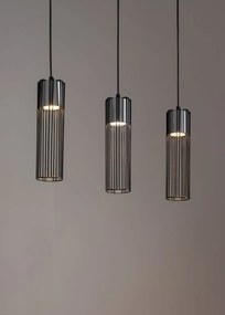 Sigma lighting modern függeszték fobia fekete ezüst sig33454