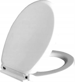 Snail 00509 szabadon ereszkedő wc deszka fehér Bisk