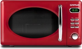 G3Ferrari G1015502 - Grillel ellátott mikrohullámú sütő, 1150 W / 230 V, 20 l, piros