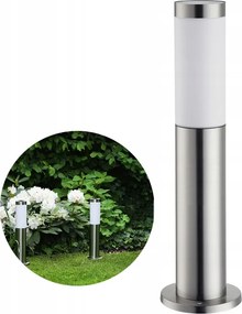 Kerti Álló Lámpa Kültéri Oszlop Ezüst 45CM E27
