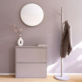 Szürke-bézs fém cipőtartó Billy – Spinder Design