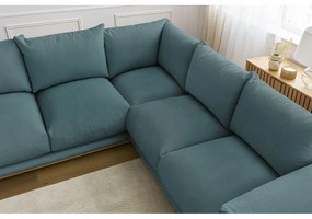 Kék sarokkanapé Ernest – Bobochic Paris