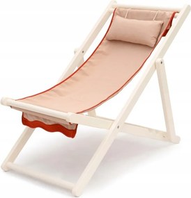 Business &amp; Pleasure Co Összecsukható napozóágy párnával The Sling Chair rivie pink